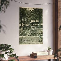 15939641688505259595_2048-1.jpeg Toshogu Shrine, Nikko – Japanese Government Railways (c. 1936) – Vintage Travel Poster Print