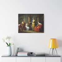 16059248779693903129_2048-1.jpeg Cornelia, Mother of the Gracchi – Angelica Kauffman (1785) – Classical Canvas Print
