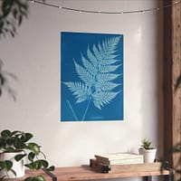 16192336964735871812_2048-1.jpeg New Zealand Cyanotype – Anna Atkins (c. 1853-54) – Botanical Poster Print