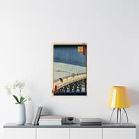 1635567119261322769_2048-1.jpeg Sudden Shower over Shin-Ōhashi Bridge and Atake – Utagawa Hiroshige (1857) – Japanese Woodblock Poster Print