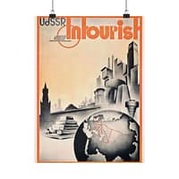 1641305609789609898_2048-1.jpeg UdSSR – Intourist (1935) – Vintage Travel Poster Print