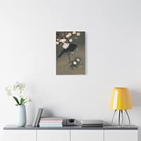 1692570348128348563_2048-1.jpeg Crow and Blossom – Ohara Koson (c. 1910) – Japanese Woodblock Canvas Print