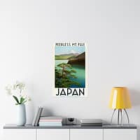 17661369103338854513_2048-1.jpeg Peerless Mt. Fuji – Japanese Government Railways (c. 1930s) – Vintage Travel Poster Print