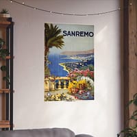 17916353959008158647_2048-1.jpeg Sanremo, Italy – ENIT Italian National Tourist Board (c. 1920) – Vintage Travel Poster Print