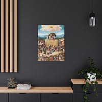 18005702731339414445_2048-1.jpeg The Haywain Triptych (central panel) – Hieronymus Bosch (c. 1510) – Renaissance Canvas Print