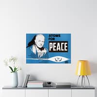 18039212479514389728_2048-1.jpeg Atoms for Peace – Free World Magazine (c. 1950s) – Atomic Age Poster Print