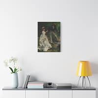 18050756646183185684_2048-1.jpeg La Promenade – Pierre-Auguste Renoir (1870) – Impressionist Canvas Print