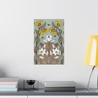 18258084549325613124_2048-1.jpeg Bees and Beehive – Suze Fokker (1898) – Art Nouveau Poster Print