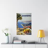 2170911935980956598_2048-1.jpeg Sanremo, Italy – ENIT Italian National Tourist Board (c. 1920) – Vintage Travel Poster Print