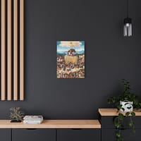 219062963617472344_2048-1.jpeg The Haywain Triptych (central panel) – Hieronymus Bosch (c. 1510) – Renaissance Canvas Print