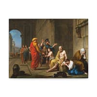 2317958170671870460_2048-1.jpeg Belisarius Begging for Alms – Nicolas-René Jollain (1767) – Classical Canvas Print