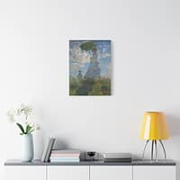 254923828666273766_2048-1.jpeg Woman with a Parasol (Madame Monet & Her Son) – Claude Monet (1875) – Impressionist Canvas Print