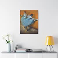 2813514539571217378_2048-1.jpeg Dancers at the Barre – Edgar Degas (c. 1900) – Impressionist Canvas Print