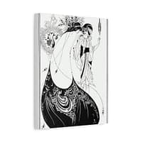 2935183171924837572_2048.jpeg Aubrey Beardsley – The Peacock Skirt (1893) – Art Nouveau Canvas Print