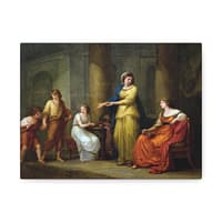 3601567341858632300_2048-1.jpeg Cornelia, Mother of the Gracchi – Angelica Kauffman (1785) – Classical Canvas Print