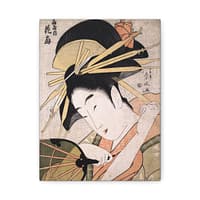3721789310961645467_2048-1.jpeg The Courtesan Hanaogi of the Ogiya – Ichirakutei Eisui (c. 1798) – Japanese Woodblock Canvas Print