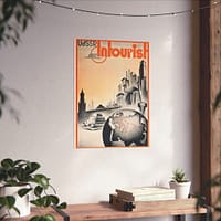 3788483098624842278_2048-1.jpeg UdSSR – Intourist (1935) – Vintage Travel Poster Print