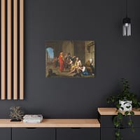 4062329582848340611_2048-1.jpeg Belisarius Begging for Alms – Nicolas-René Jollain (1767) – Classical Canvas Print