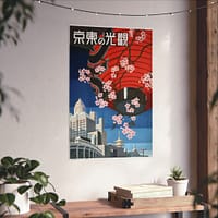 4193115710300988744_2048-1.jpeg Come to Tokyo – Japan Travel Bureau – (c. 1930s) – Vintage Travel Poster Print