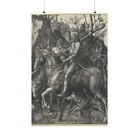 4194818029449784812_2048-1.jpeg Knight, Death, and the Devil – Albrecht Dürer (1513) – Renaissance Poster Print