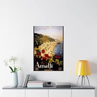 4254988031731623248_2048-1.jpeg Amalfi Coast, Italy – ENIT Italian National Tourist Board – Vintage Travel Poster Print