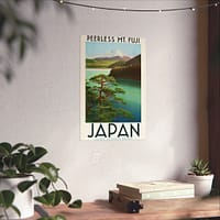 4732998459721504510_2048-1.jpeg Peerless Mt. Fuji – Japanese Government Railways (c. 1930s) – Vintage Travel Poster Print