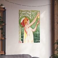 5284765164888754991_2048-1.jpeg Absinthe Robette ad – Henri Privat-Livemont (1896) – Art Nouveau Poster Print