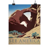 5545092481155233521_2048.jpeg See America, U.S. Travel Bureau – Works Progress Administration (c. 1930s) – Vintage Travel Poster Print