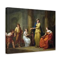5726014867558995549_2048-1.jpeg Cornelia, Mother of the Gracchi – Angelica Kauffman (1785) – Classical Canvas Print