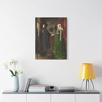 6610522943629832756_2048-1.jpeg The Arnolfini Portrait – Jan van Eyck (1434) – Renaissance Canvas Print