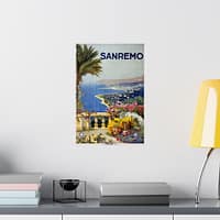 6622242606392244564_2048-1.jpeg Sanremo, Italy – ENIT Italian National Tourist Board (c. 1920) – Vintage Travel Poster Print
