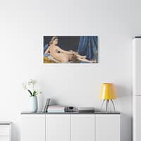 6634638229756760018_2048-1.jpeg La Grande Odalisque – Jean-Auguste-Dominique Ingres (1814) – Classical Canvas Print