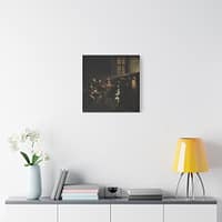 6658800068052649684_2048-1.jpeg The Calling of Saint Matthew – Caravaggio (c. 1599-1600) – Renaissance Canvas Print