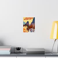 6987520969915293897_2048-1.jpeg Ontake Shosenkyo Valley – Nagoya Train Agency (c. 1930s) – Vintage Travel Poster Print