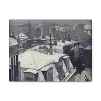 708285695061879000_2048-1.jpeg Vue de toits (Effet de neige) – Gustave Caillebotte (c. 1878-79) – Impressionist Canvas Print
