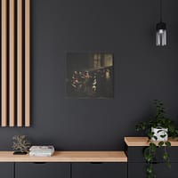 7197824093497987040_2048-1.jpeg The Calling of Saint Matthew – Caravaggio (c. 1599-1600) – Renaissance Canvas Print