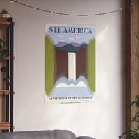 7223123589360616787_2048-1.jpeg See America, Visit the National Parks – Works Progress Administration (c. 1930s) – Vintage Travel Poster Print