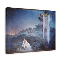 7321299708626393574_2048-1.jpeg Slavs in their Original Homeland – Alphonse Mucha (1912) – Classical Canvas Print
