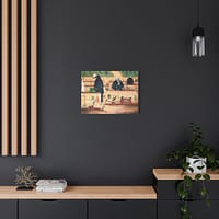 7490324451754445797_2048-1.jpeg Garden of Death fresco at Tampere Cathedral – Hugo Simberg (1906) – Renaissance Style Canvas Print