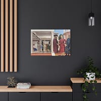 7611969289920828482_2048-1.jpeg The Flagellation of Christ – Piero della Francesca (c. 1455-1460) – Renaissance Canvas Print