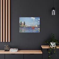 7821472075298593932_2048-1.jpeg Red Boats, Argenteuil – Claude Monet (1875) – Impressionist Canvas Print