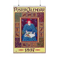8151087357877716647_2048-1.jpeg Poster Calendar – Louis John Rhead (1897) – Art Nouveau Poster Print