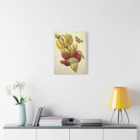 8220484539739773295_2048-1.jpeg Banana Flower and Fruit, Metamorphosis Insectorum Surinamensium – Maria Sibylla Merian (1705) – Botanical Canvas Print