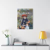 8670431415536655018_2048-1.jpeg Two Sisters (On the Terrace) – Pierre-Auguste Renoir (1881) – Impressionist Canvas Print