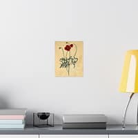 8905419346319665401_2048-1.jpeg Red Poppy (Papaver, rubrum, erraticum, rhoeas), A Curious Herbal – Elizabeth Blackwell (1737) – Botanical Poster Print