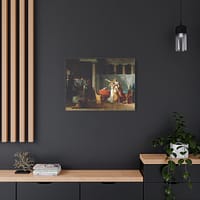 9576158986741286340_2048-1.jpeg Lictors Bring Brutus the Bodies of His Sons – Jacques-Louis David (1789) – Classical Canvas Print
