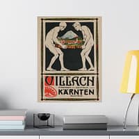 9825103892983293352_2048-1.jpeg Villach, Kärnten (Carinthia) – Pietro A. Sencig (c. 1900s) – Art Nouveau Poster Print