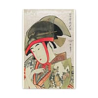 12465203471239924350_2048.jpeg Yoshiwara Suzume - Kitagawa Utamaro (1780) - Japanese Woodblock Canvas Print