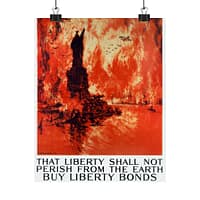 13339042259506473258_2048.jpeg That Liberty Shall Not Perish From the Earth - Buy Liberty Bonds - Joseph Pennell (1918) - Patriotic WWI Poster Print