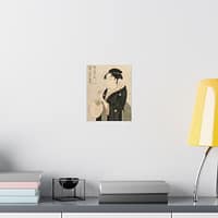 14640617364663719888_2048.jpeg Woman Holding a Fan - Kitagawa Utamaro (c. 1793) - Japanese Woodblock Poster Print